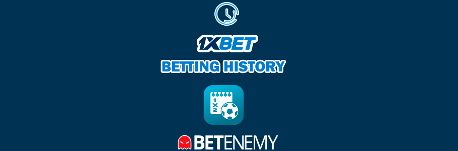 1xbet betting history