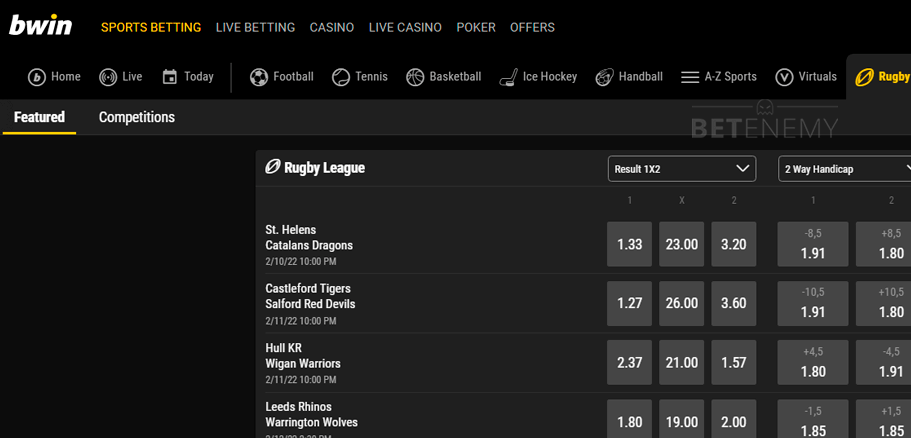 Bwin Rugby League
