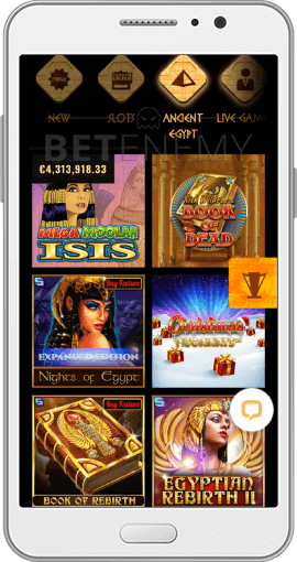 cleopatra casino mobile version