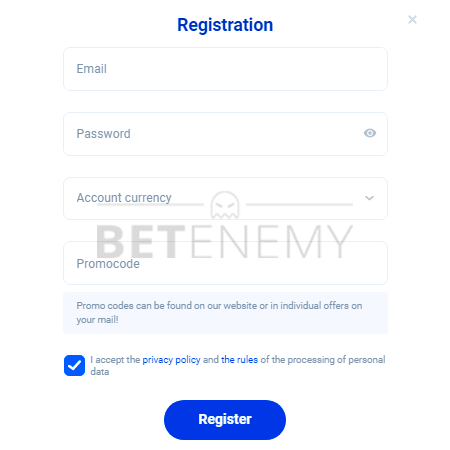 Cyebr Bet Registration