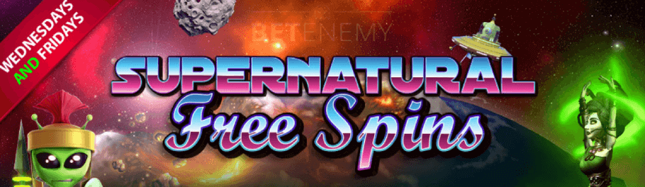 CyberSpins Casino Supernatural Free Spins