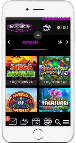 Welcome to JackpotCity Mobile Casino