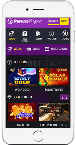 Premier Bet iOS Casino