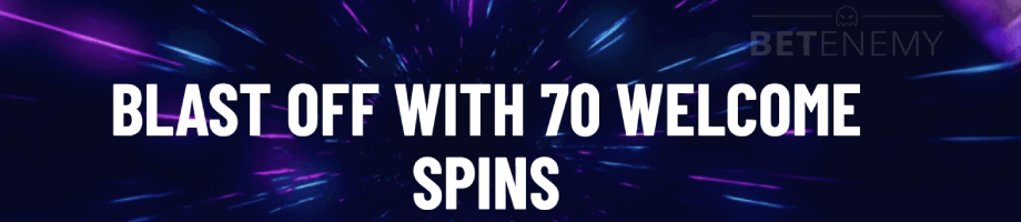 spacecasino free spins welcome bonus