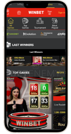 winbet ios app live casino
